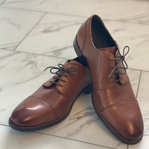 Cole Haan Benton Leather Cap Toe Derby II